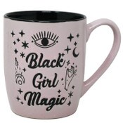 Wholesale - 18oz PINK BLACK GIRL MAGIC MUG, UPC: 840104987599